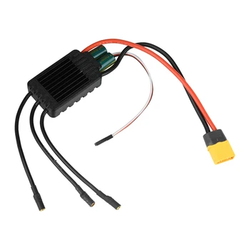 3-8S AM32 ESC 120A Bürstenloser Geschwindigkeitsregler mit Integriertem 5,2V/7,2V 4A BEC für RC-Modelle