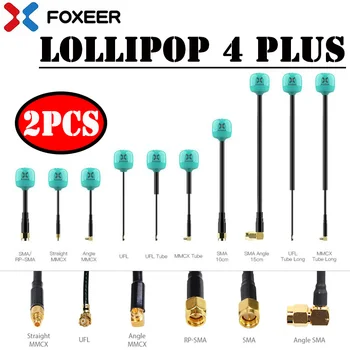 Foxeer Lollipop 4 Plus FPV Antenne 5,8G 2,6 DBI RHCP LHCP SMA RPSMA UFL MMCX FPV Omni LDS Antenne (2 Stück)