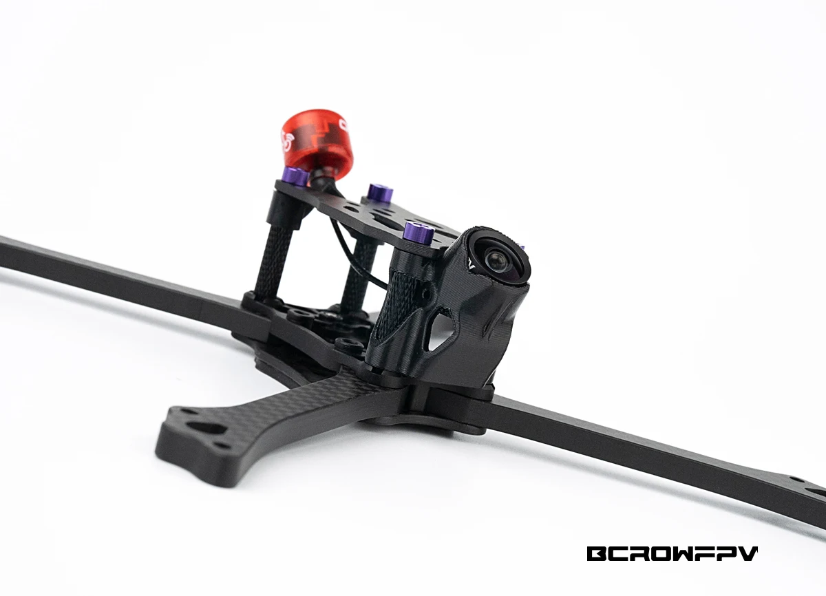 BCROWFPV PRO-V7 Racing Drone Rahmen Kit Modell, Carbon Fiber FPV – Bild 5