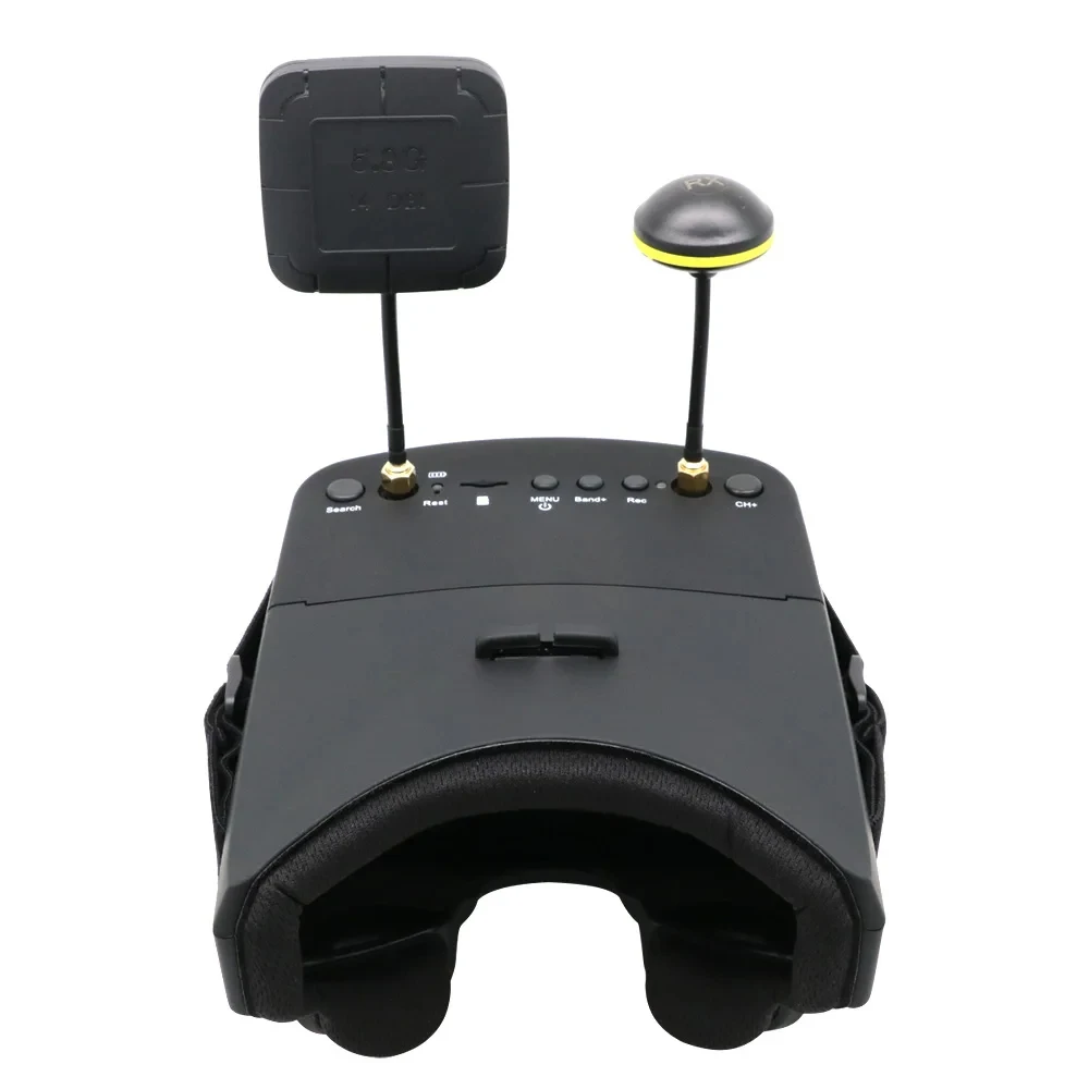 EV800D 5,8G 40CH 5 Zoll 800*480 Video-Headset HD DVR Diversity – Bild 4