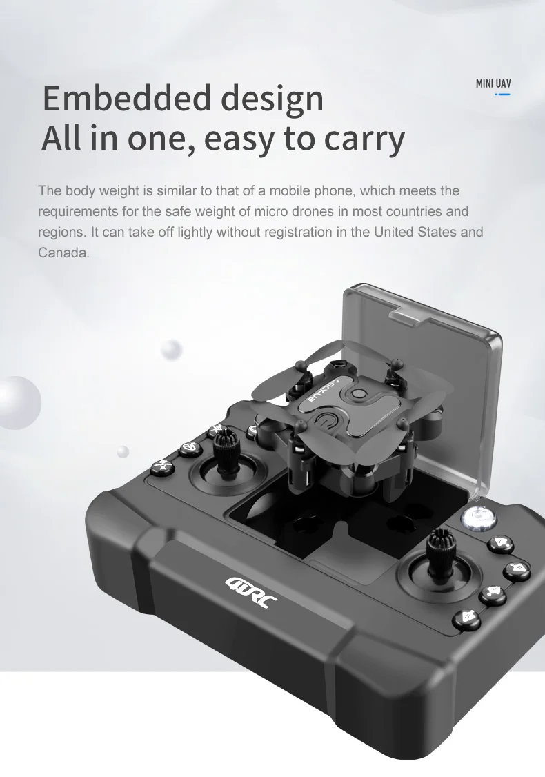 V2 Mini-Drohne mit -Kamera, FPV RC-Drohnen, Professioneller RTF – Bild 4