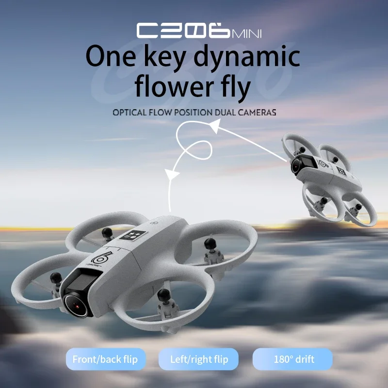 CZ06 Mini RC Quadcopter Drohne - 480P HD Dual-Kamera – Bild 4