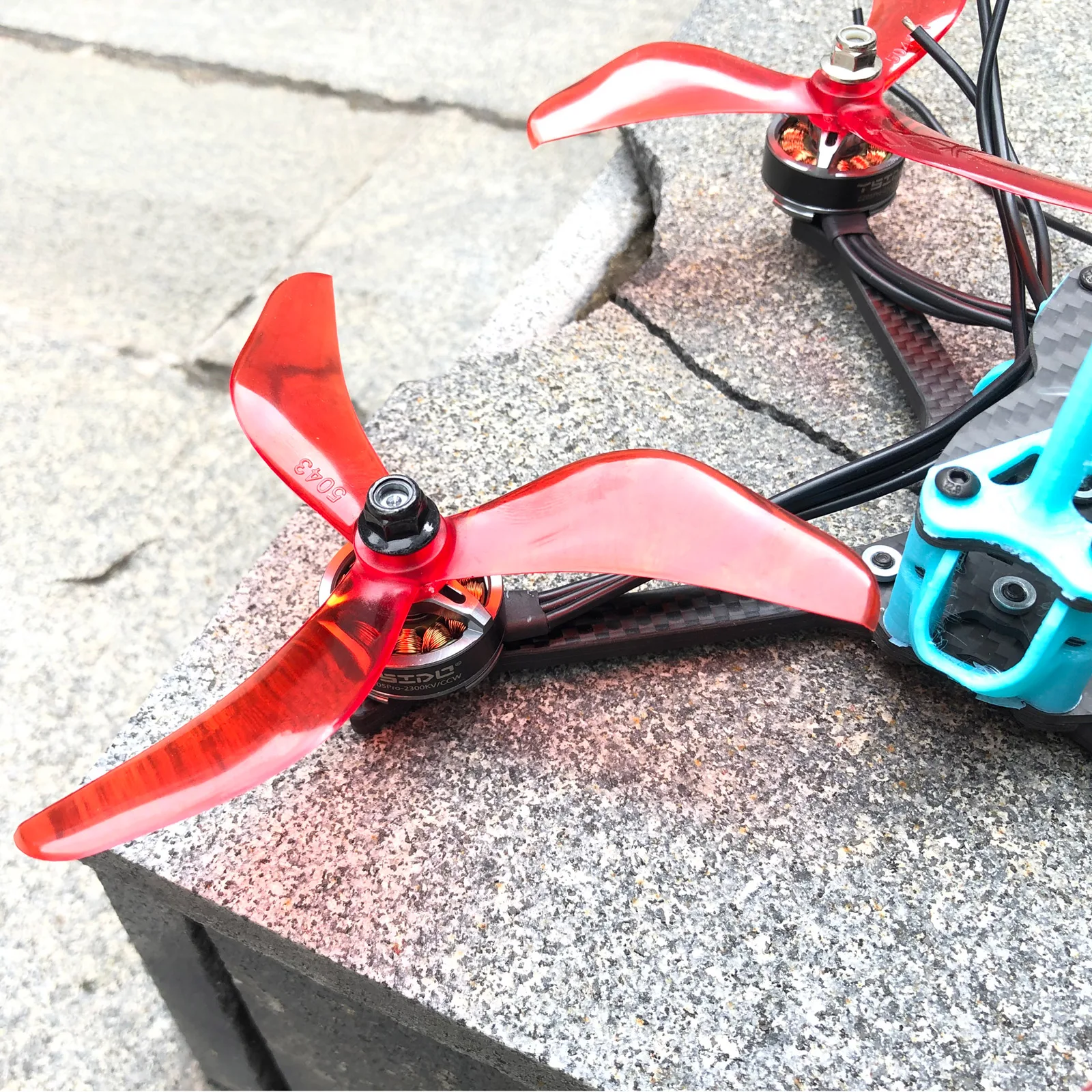 2 Paar 5043 5X4,3X3 3-Blatt-Propeller für RC FPV Freestyle 5 Zoll – Bild 4