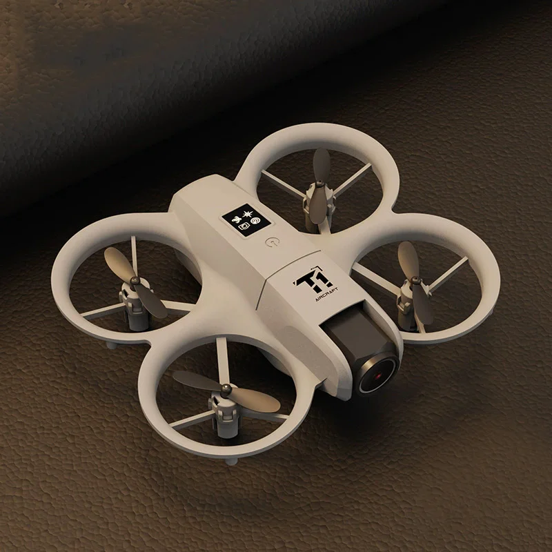 Mini-Drohne 4K HD mit doppelter, faltbarer Kamera, optischer – Bild 4