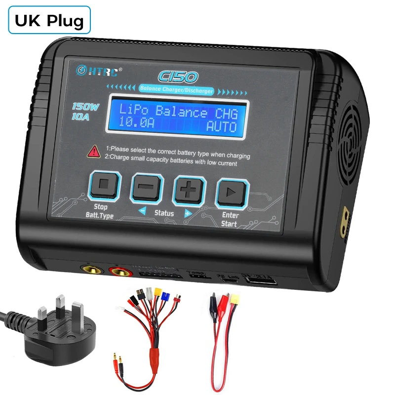 C150 Lipo Ladegerät 150 W 10A AC/DC RC Batterie Smart für LiPo LiHV – Bild 4