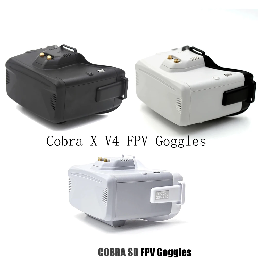 Skyzone Cobra X V4 1280X720 / COBRA SD 800X480 FPV-Videobrille 4,3 Zoll Diversity 5,8 GHz 48CH FPV-Brille
