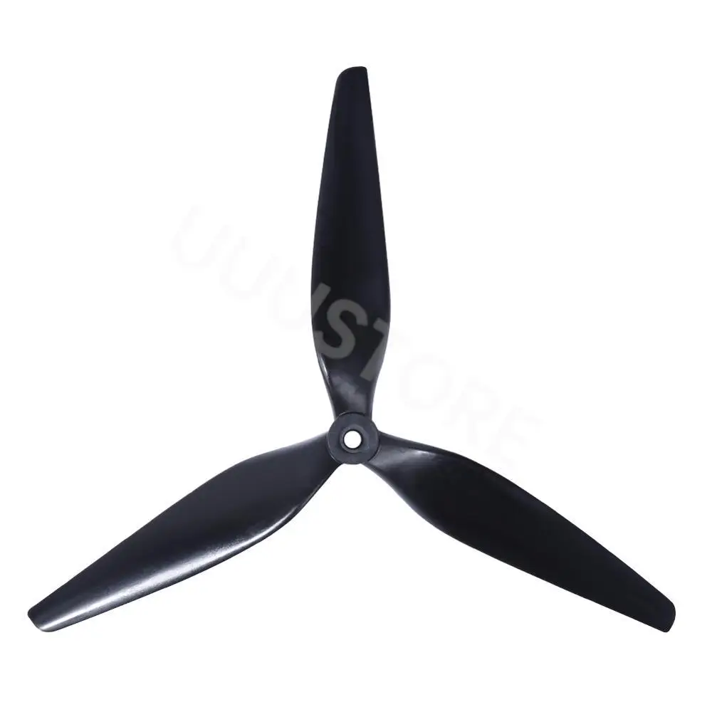 HQPROP HQ Macroquad Prop 10X5X3 9X5X3 1050/9050 10 Zoll 9 Zoll 3-Blatt Schwarz Carbonverstärkter