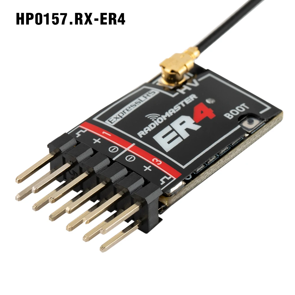 Radiomaster PWM Mini Empfänger ER4 ER6 ER6G ER6GV ER8 ER8G ER8GV 4-8CH CRSF ExpressLRS 2.4GHz 100mw für RC