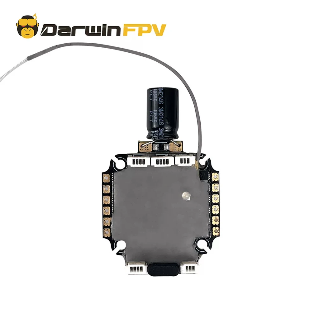 DarwinFPV F411 45A ELRS AIO Flight Controller ESC Stack 25,5×25,5mm Eingebauter 2,4G SPI ELRS Empfänger 3-6S