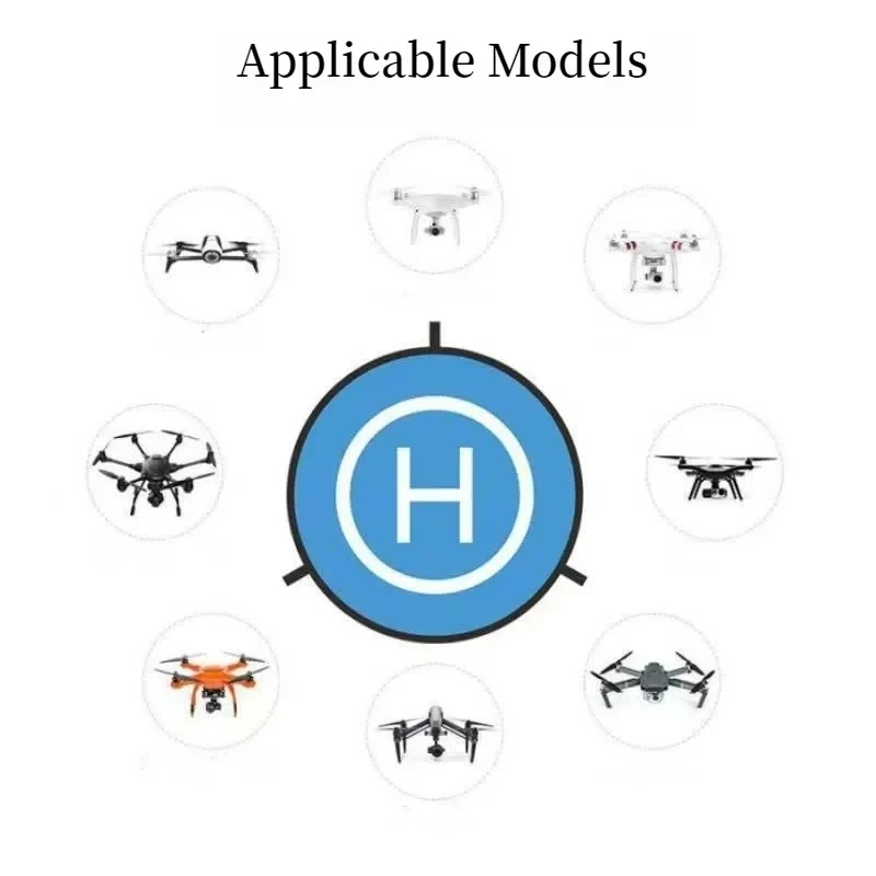 RF06 Drone Quadcopters Zubehör Universal 55 cm 75 cm Faltbare – Bild 6