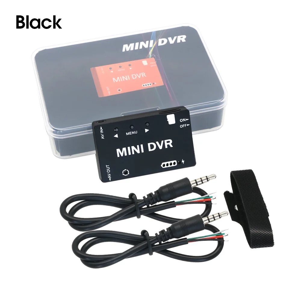FPV-Recorder Mini FPV DVR-Modul NTSC/PAL Umschaltbar Eingebauter Akku Video-Audio-FPV-Recorder für RC-Modelle
