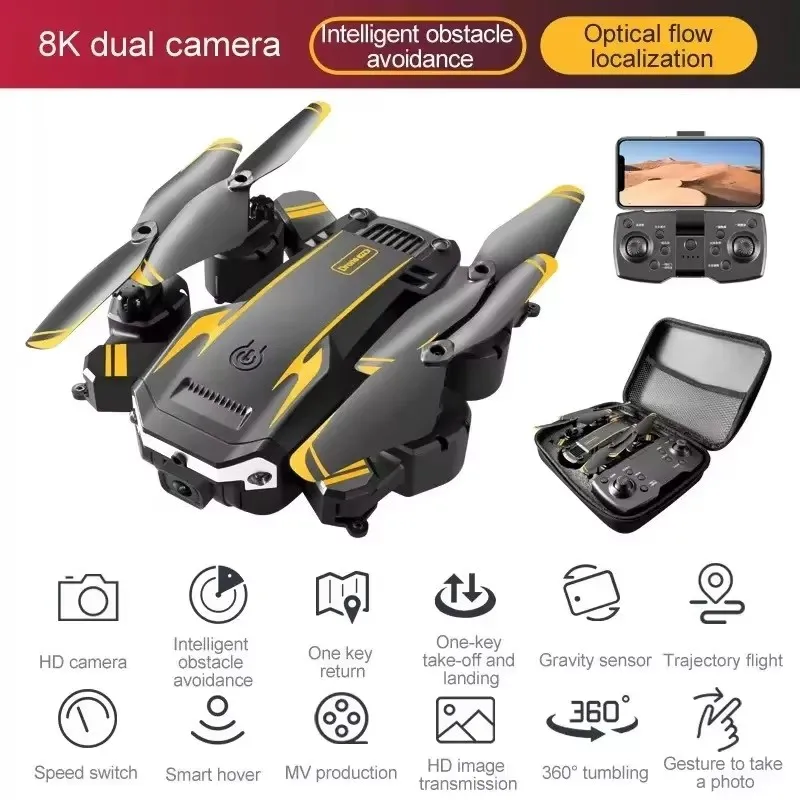 Professioneller 6K 8K Dual-Kamera Luftbild-Drohne mit 5G GPS und Hindernisvermeidung, UAV Quadcopter