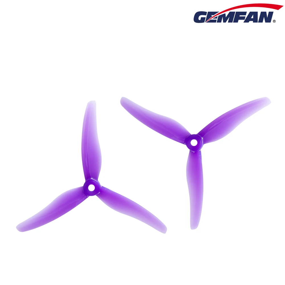 2 Paar Gemfan 51433 5 Zoll 3-Blatt/ Dreiflügeliger Propeller (4 Stück) – Bild 3