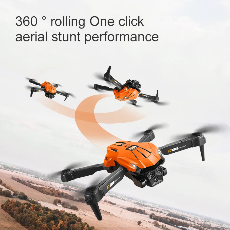 NewD88 4K RC-Drohne, 360° ° Flip, Headless-Modus, Ein-Tasten-Rückkehr – Bild 6