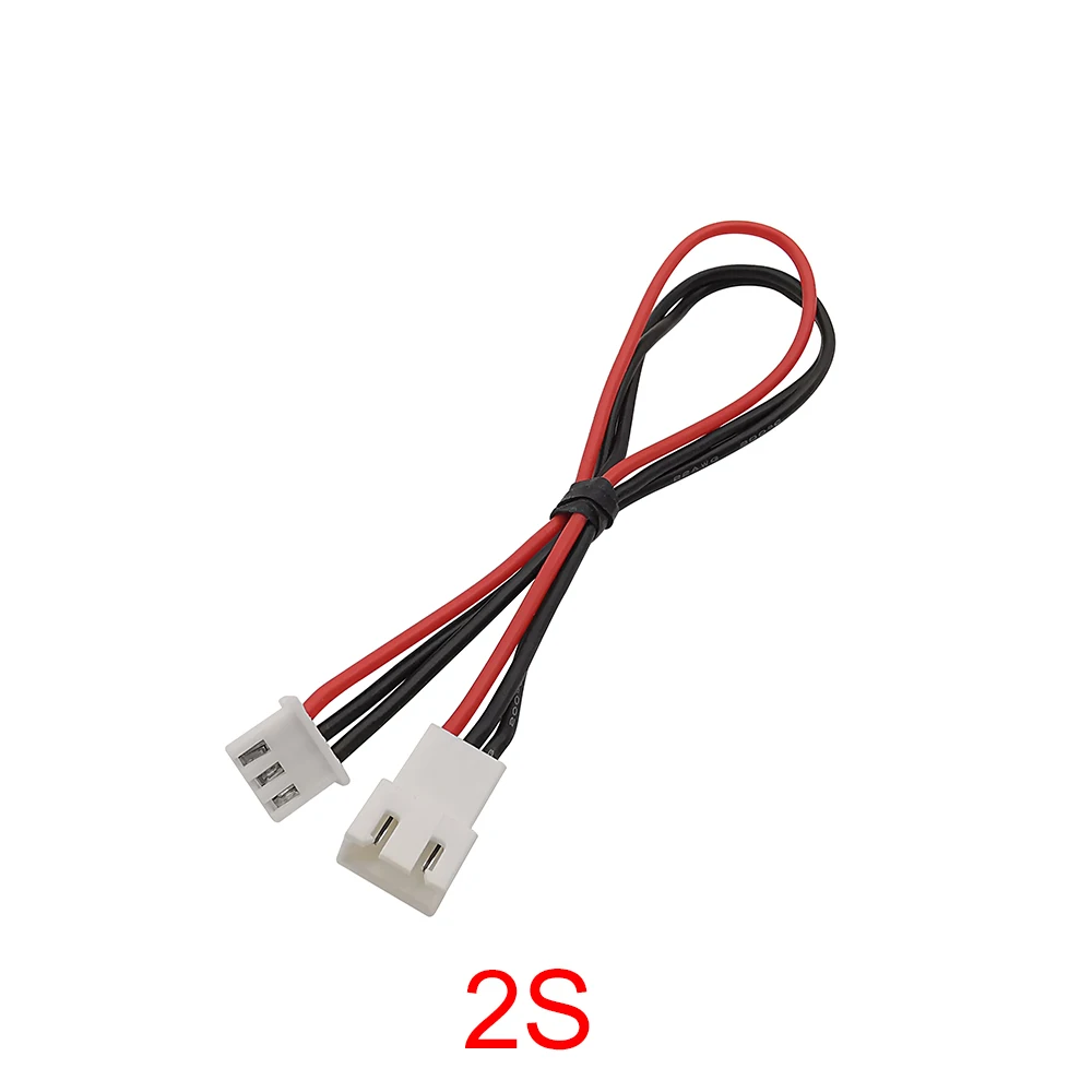 JST-XH 2S 3S 4S 5S 6S 7S 8S LiPo Batterie Balance ladegerät Stecker Linie Verlängerung Kabel Draht (5 Stück)