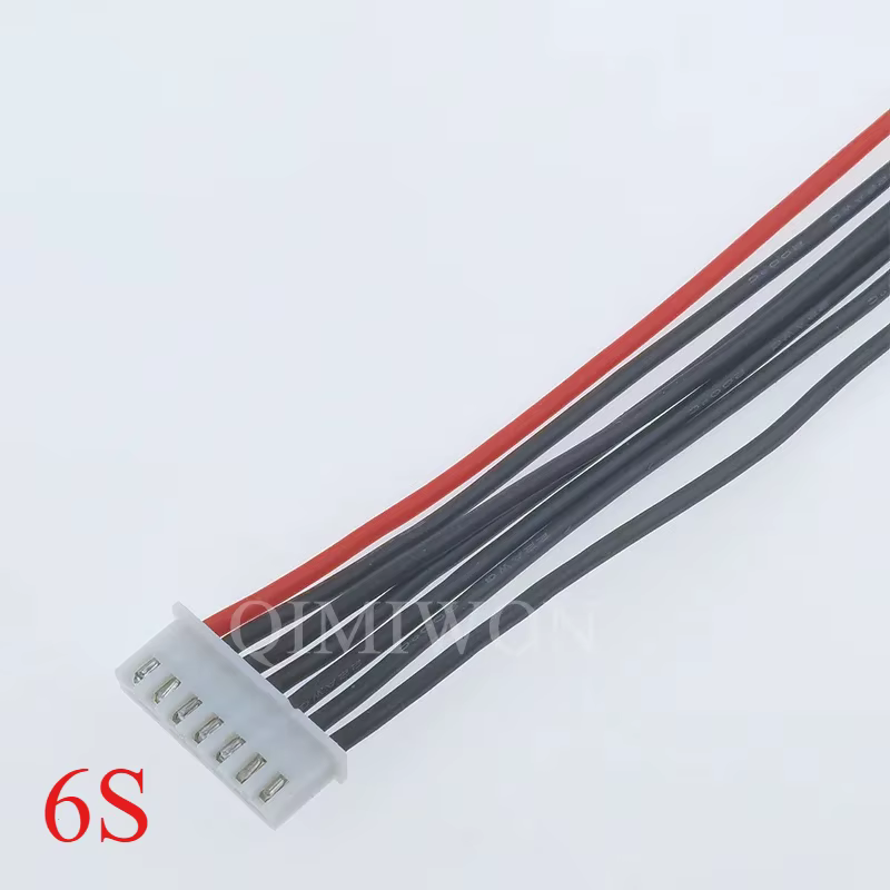 2s 3s 4s 5s 6s 7s 8s 9s 10s Lipo Akku Balance Ladegerät Stecker Leitung/Draht/Anschluss 22awg 100mm (5 Stück)