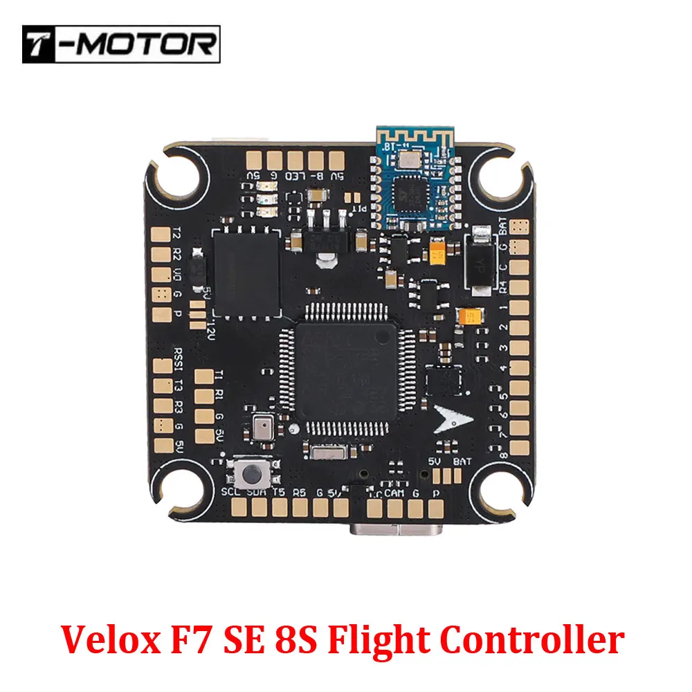T-MOTOR Velox F7 SE 8S Stack - Flight Controller + 70A 4in1 ESC Combo für FPV Racing Drohnen