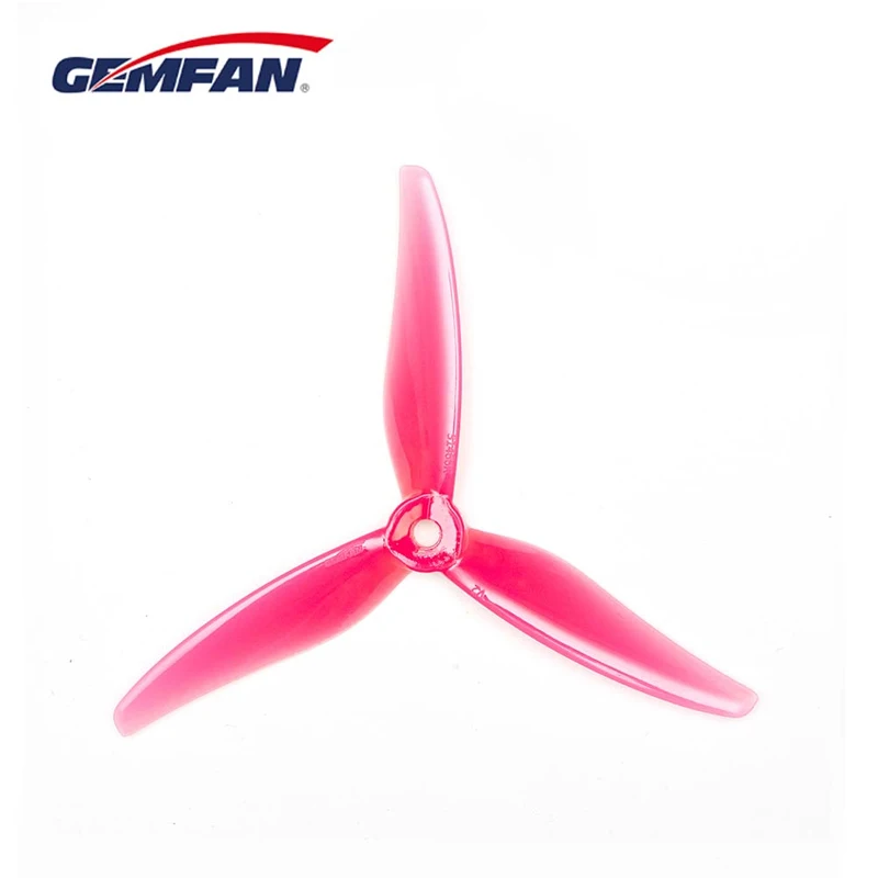 Gemfan 51466 V2 5 Zoll 3-Blatt-/Tri-Blade-Propeller für FPV Brushless Motor für FPV Racing Drohne, 6 Farben