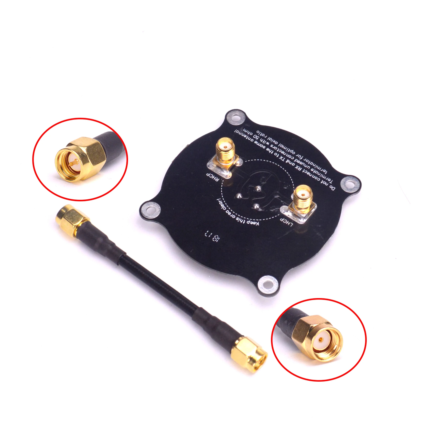 Pagode 2/Triple Feed Patch 5,8 G 5 dBi 50 W omnidirektionale Omni FPV – Bild 6
