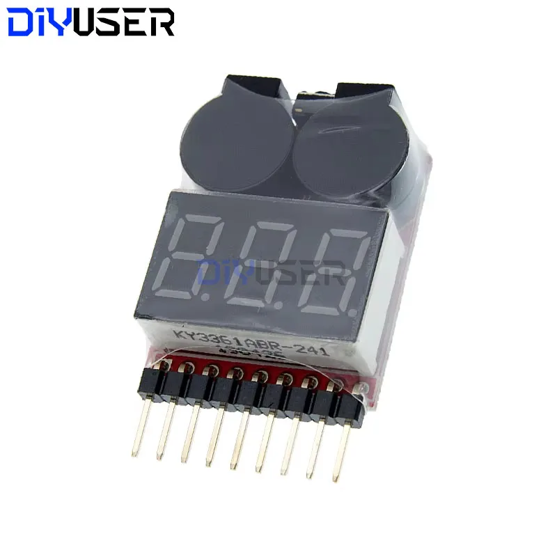 1-8S BBX1-8S 2IN1 Lipo Batteriespannungsprüfer/Niederspannungs-Summera – Bild 4