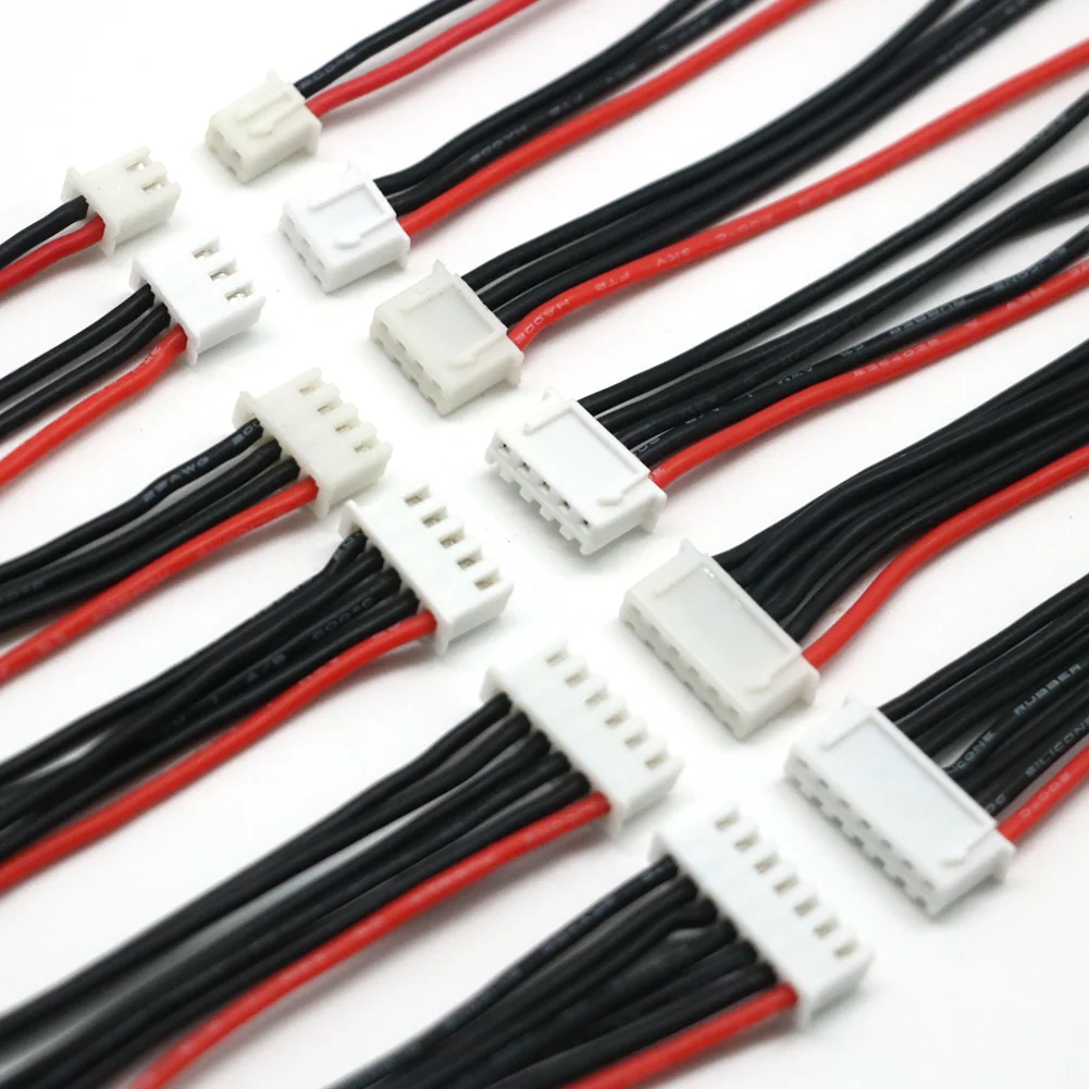 1S 2S 3S 4S 5S 6S Lipo Batterie Balance Ladegerät Kabel IMAX (5 Stück) – Bild 3