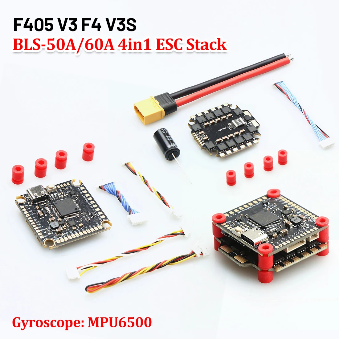 F405 V3 2-6S 36x36 Flight Control FC Unterstützung BetaFlight/INAV BLS-50A/60A 4in1 ESC Stack für RC FPV Drone