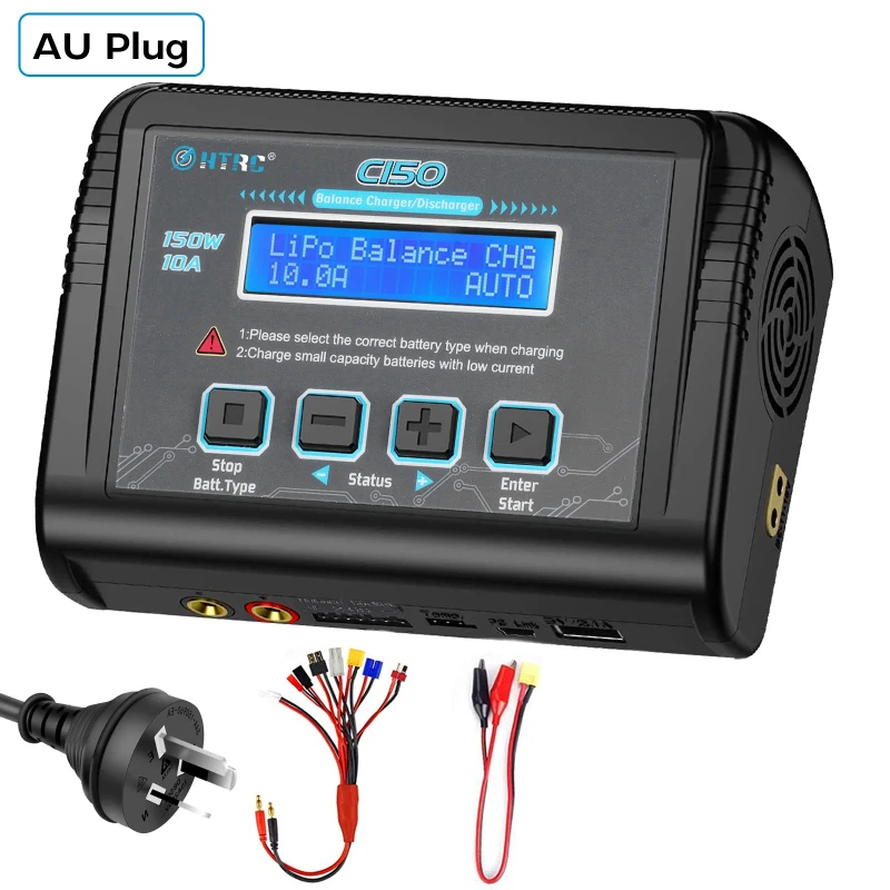 C150 Lipo Ladegerät 150 W 10A AC/DC RC Batterie Smart für LiPo LiHV – Bild 3