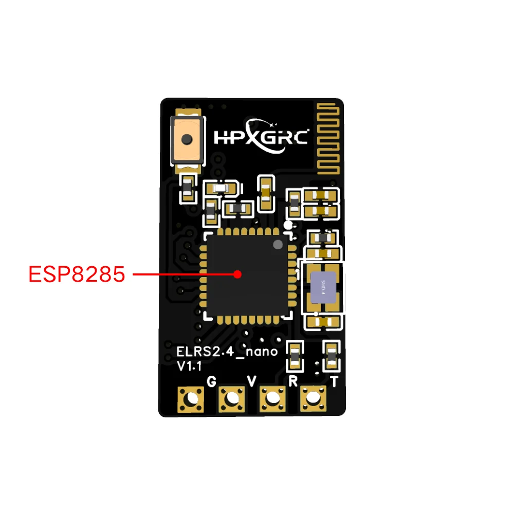 HPXGRC 2,4G ExpressLRS ELRS Empfänger - für FPV Freestyle Long – Bild 4