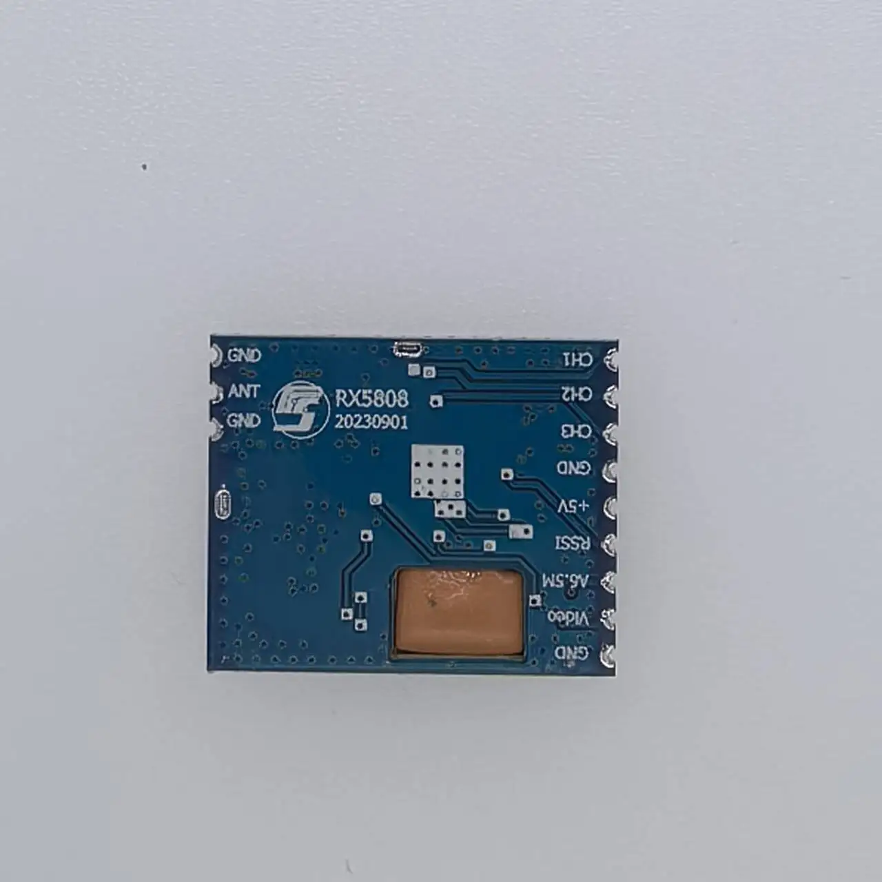 RX5808 Empfängermodul, kabelloses Audio-Video-Empfängermodul, 5,8 G SPI-Steuerung für FPV-Systeme