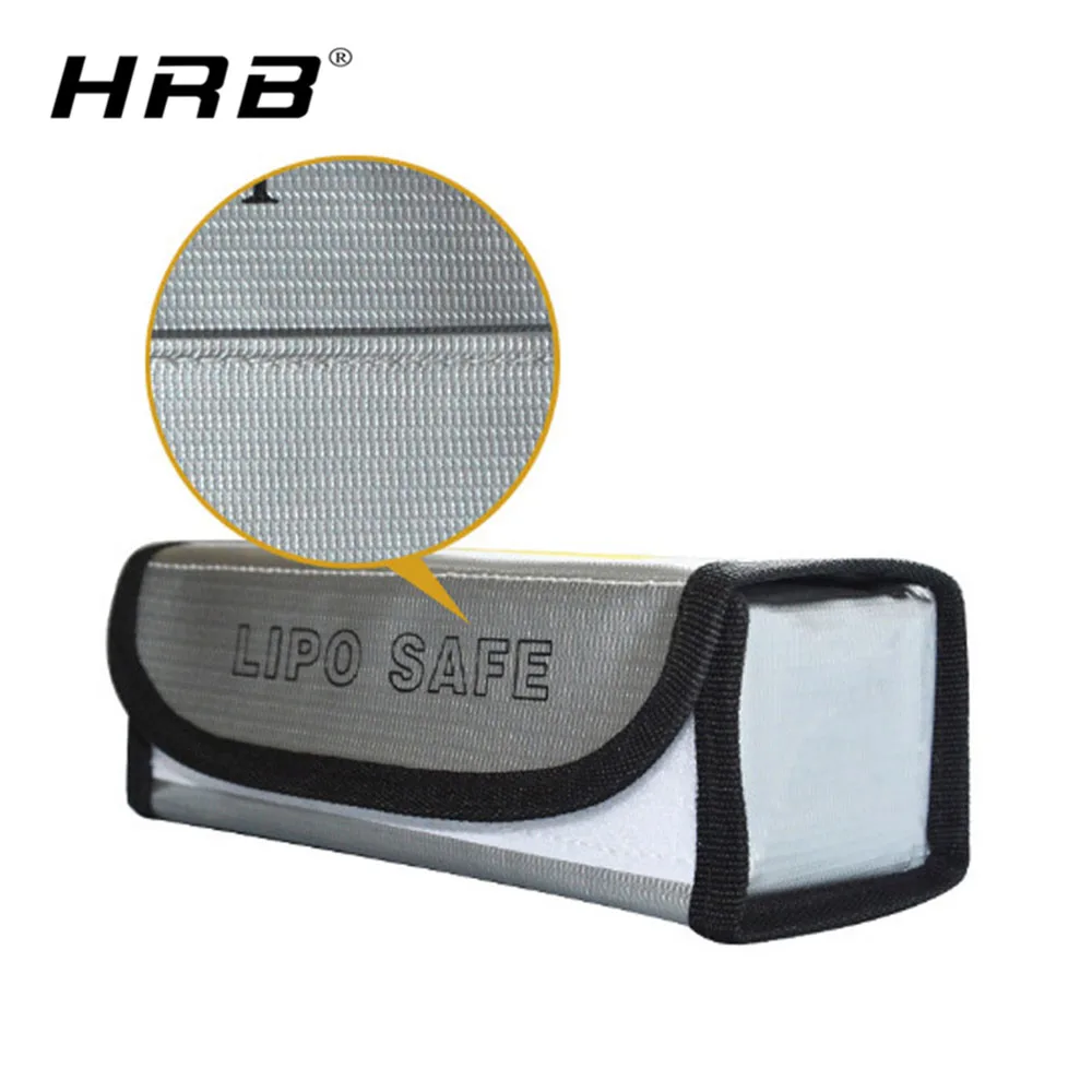 HRB 185 x 75 x 60 mm feuerfeste Tasche Rc LiPo-Akku tragbare – Bild 3