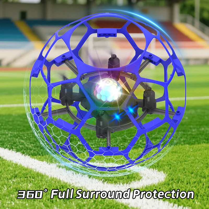 Z6 Mini-Drohne RC-Renn-Fußballdrohne 3D Vollschutz Druckhöhenregelung – Bild 5