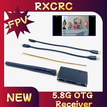RXCRC FPV 56CH 5,8G 720*480 UVC-Empfänger OTG VR Android-Telefon Tablet Smartphone für AV-Monitor Empfänger