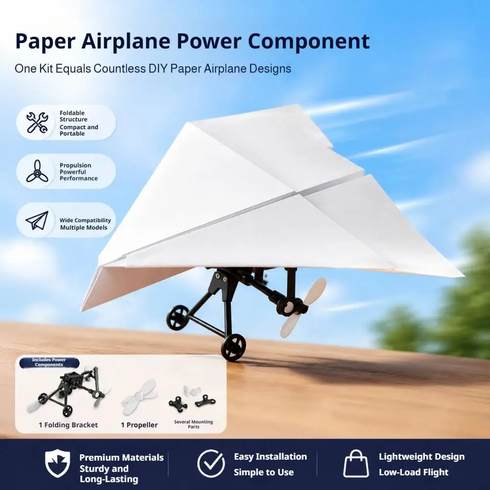 Ferngesteuertes Flugzeug DIY RC Papierflugzeug-Bausatz – Bild 5