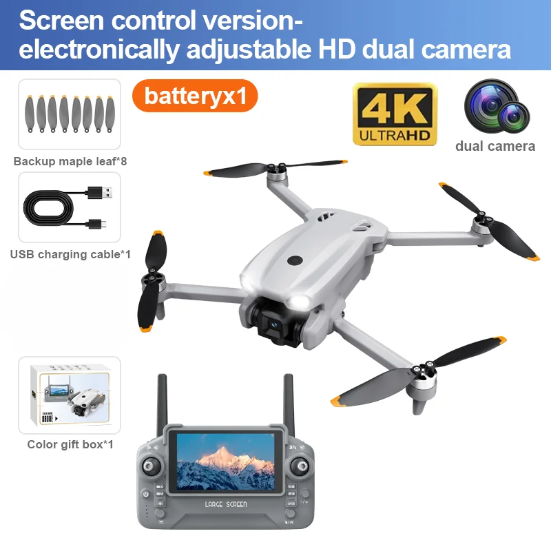 LF812 Drohne 4K/8K Professionelle HD 360 ° Quadcopter-Spielzeug mit zwei Kameras, 5G, GPS, WLAN, bürstenlosen