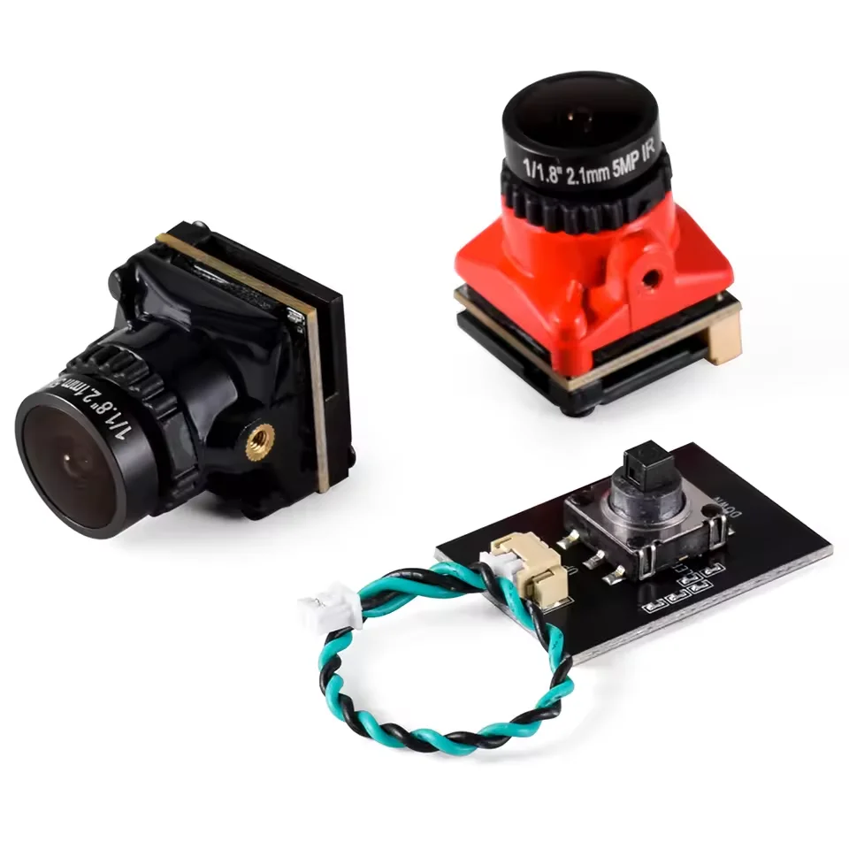 1/3 CMOS 1500TVL Mini FPV-Kamera 2,1mm Objektiv 5-30V Weitspannung PAL – Bild 5