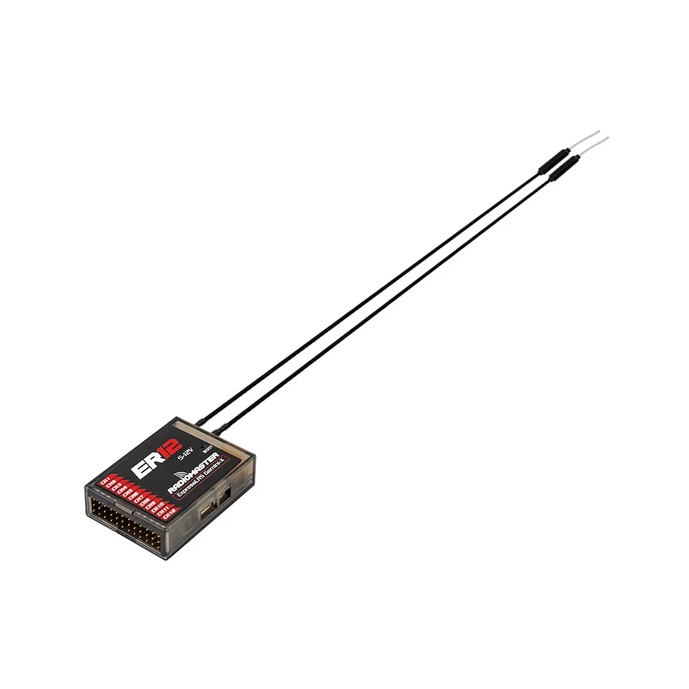 RadioMaster ER12 2.4G Gemini ELRS PWM-Empfänger 12CH CRSF Telemetrie – Bild 5