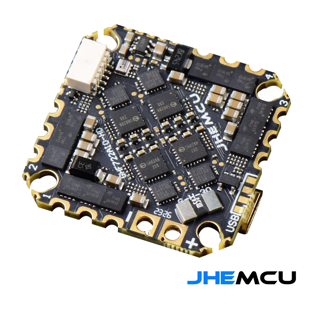 JHEMCU GHF722AIO-HD 40A AIO Flight Control ESC All-in-One 2-6S Für FPV – Bild 4