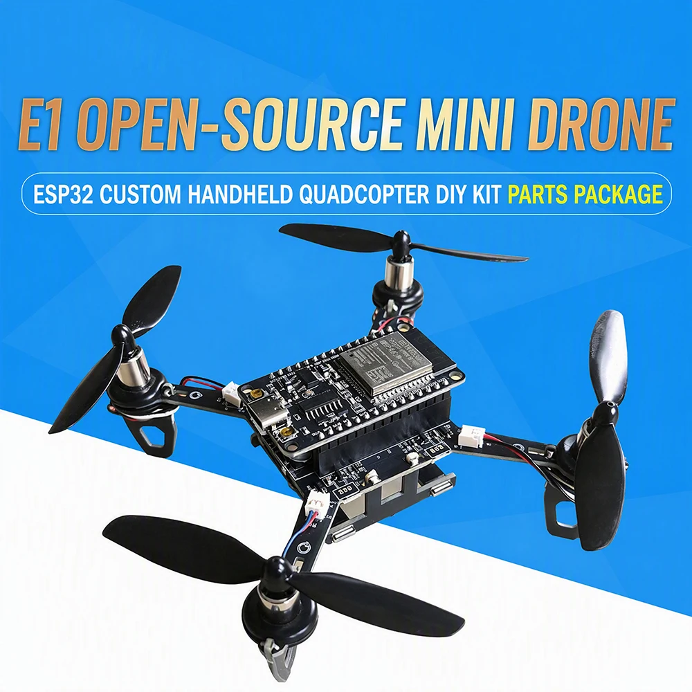 ESP32 Mini-Drohnen-Bausatz, Quadcopter, geeignet für Wettbewerbe im Bereich Wissenschaft und Technologie
