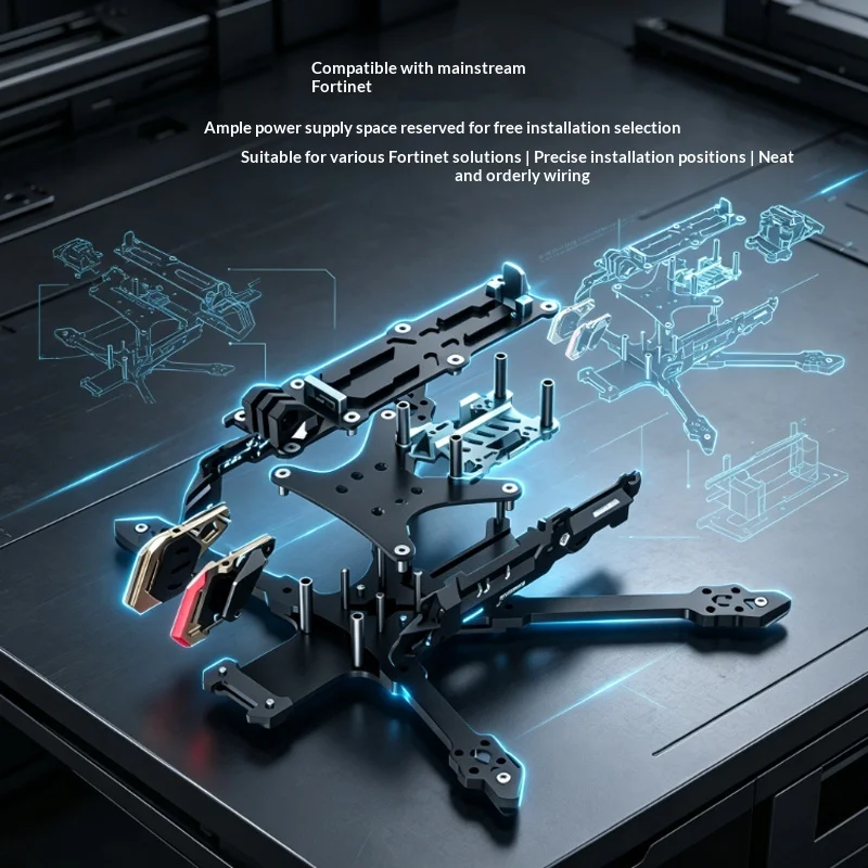 Axisflying Vertex 5 Zoll Leichtgewichtiger FPV-Drohnen-Rahmen-Bausatz – Bild 3