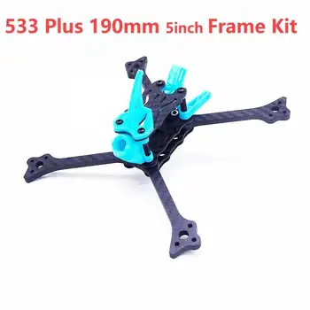 FIVE33 533 Plus 5 Zoll 190mm Carbonfaser X-Typ Split-Rahmen-Kit mit 5mm Armen für FPV RC Quadcopter