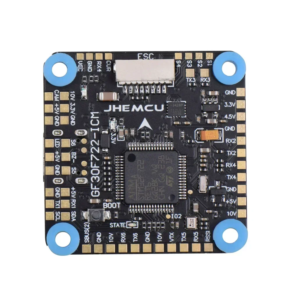 JHEMCU GF30F722 ICM F722 Flight Controller mit Barometer OSD 5V 10V – Bild 4
