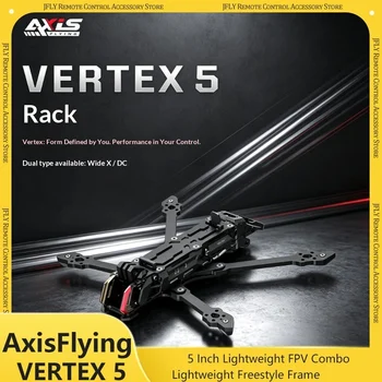 Axisflying Vertex 5 Zoll Leichtgewichtiger FPV-Drohnen-Rahmen-Bausatz DC Wide X Struktur
