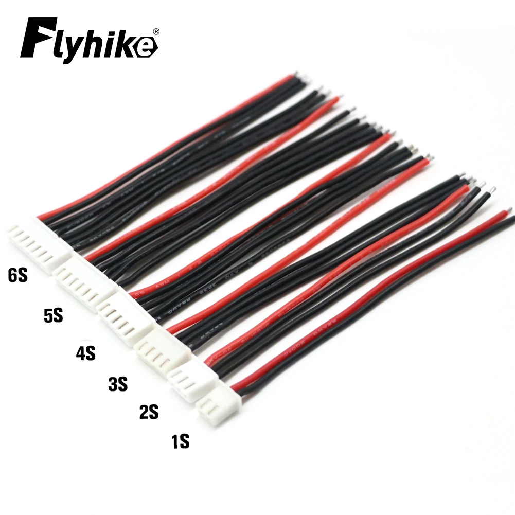 1S 2S 3S 4S 5S 6S Lipo Batterie Balance Ladegerät Kabel IMAX B6 stecker Draht Ausgewogene Lade Linie (5 Stück)