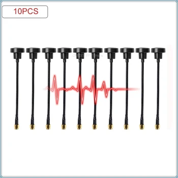 10er-Packung Pagoda PRO 150mm 5.8GHz 3dBi Omni FPV Antenne RHCP SMA für RC Freestyle FPV Racing Drohne VTX
