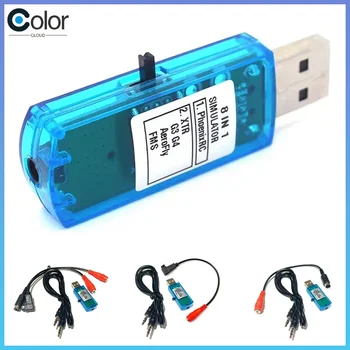 8-in-1 Realflight Simulator Fernbedienung USB Modell Rc Flugzeug Allround Dongle Phoenix 6.0 Golden Warrior