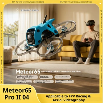Betafpv Meteor65 Pro II FPV Whoop Racing Drohne Brushless mit O4 Weitwinkel-Digitalübertragung für Indoor
