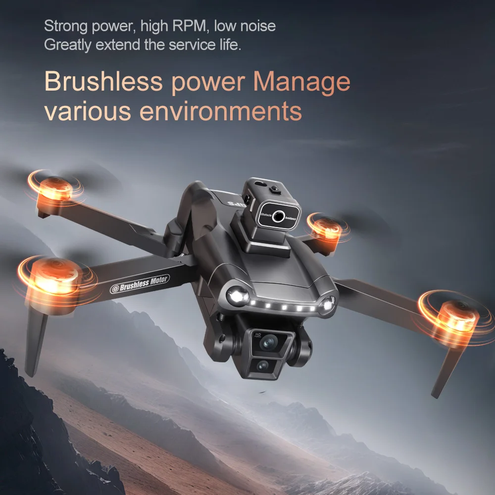 Brand+ V198MAX Faltbarer Quadcopter Doppelkamera 50X Zoom 90 ° – Bild 4