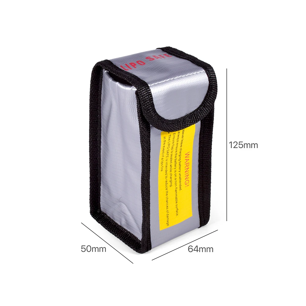 Lipo-Tasche, feuerfeste Schutzbatterie, sicher für RC-Car-Drohnenbatterien, Reiseaufbewahrung, Aufladen, große