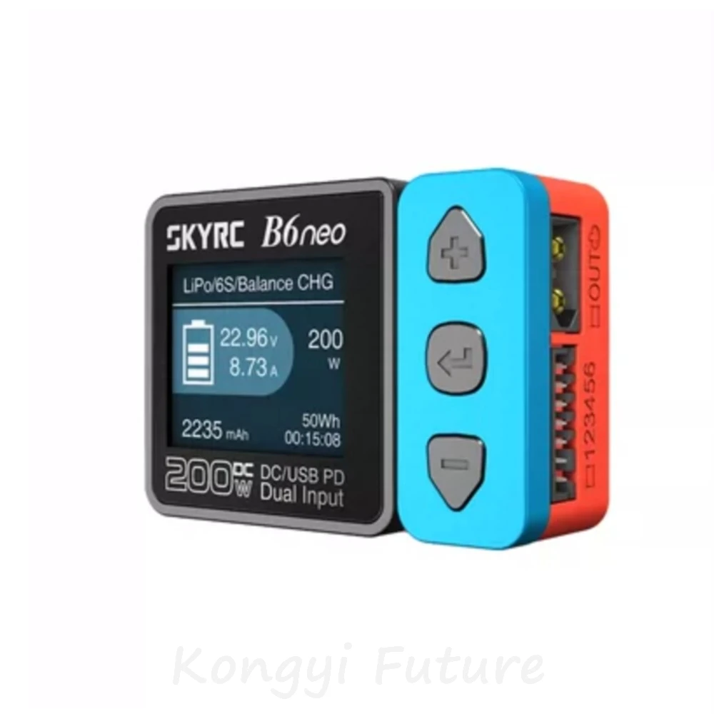 SKYRC1-6S Smart Balance Ladegerät Entladegerät 200W LiPo Li-Ionen-Akku Stromversorgung für RC FPV Flugzeuge