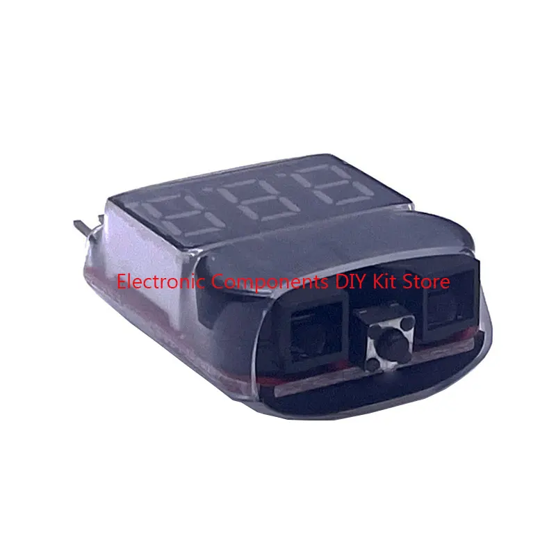 Lipo Batteriespannungsprüfer Voltmeter Monitor Summer Alarm 1-8s – Bild 6